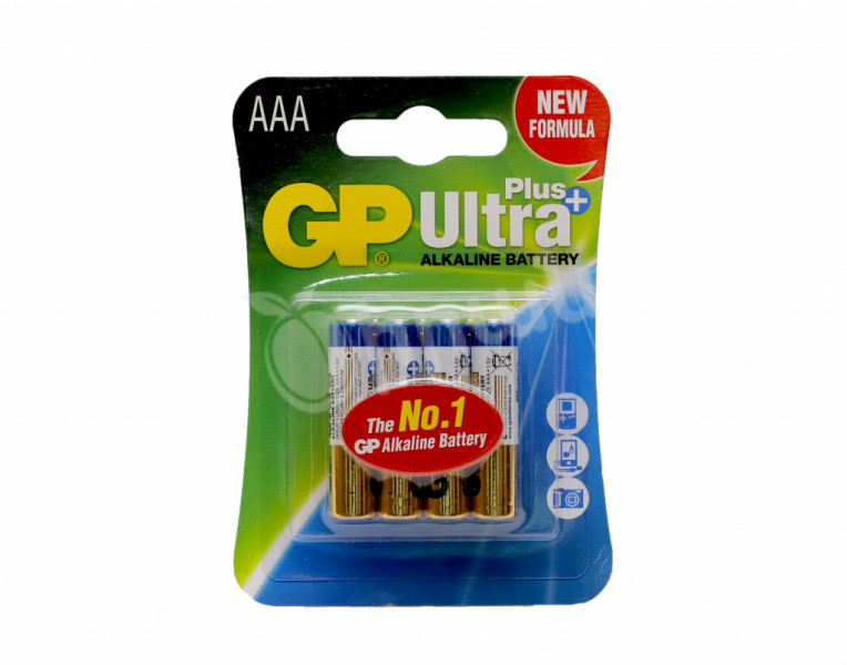 Battery alkaline ultra plus ААА GP