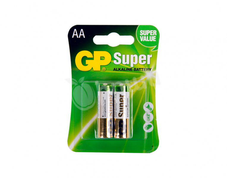 Щелочные батарейки супер АА GP
