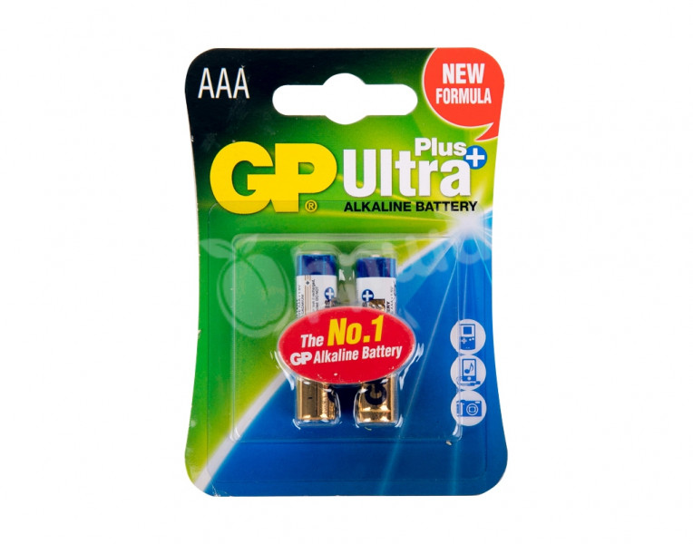 Battery alkaline ultra plus AAA GP