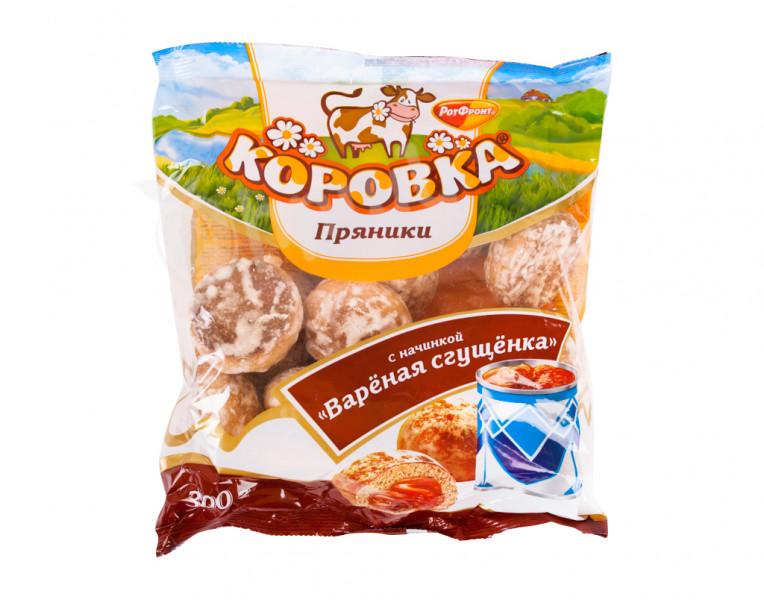 Gingerbread with boiled condensed milk flavor Коровка