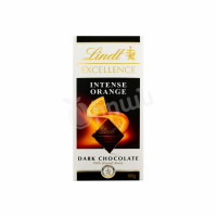Dark Chocolate Bar with Orange Pieces  Excellence Lindt