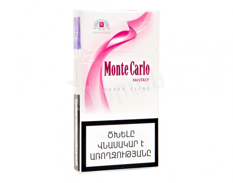 Cigarettes fantasy super slims Monte Carlo