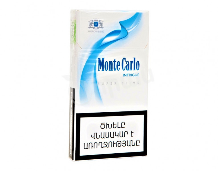 Cigarettes intrigue super slims Monte Carlo
