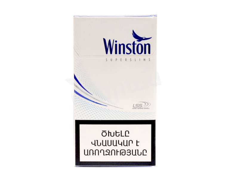 Ծխախոտ բլյու սուպերսլիմս Winston