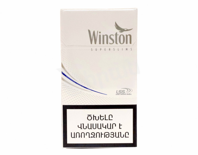 Cigarettes silver super slims Winston