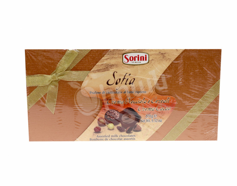 Կաթնային շոկոլադե կոնֆետների հավաքածու Սոֆիա Sorini
