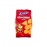 Crackers with pizza flavor Croco