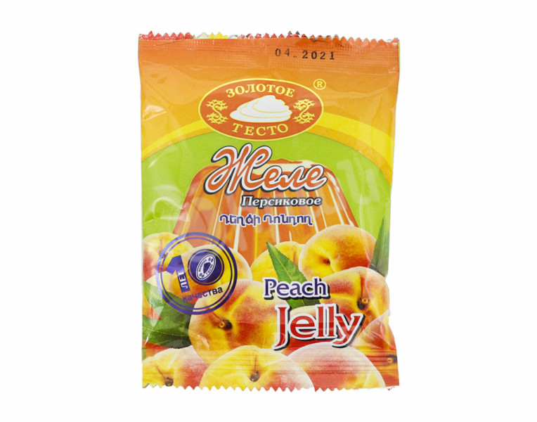 Jelly with Peach Taste Zolotoe Testo