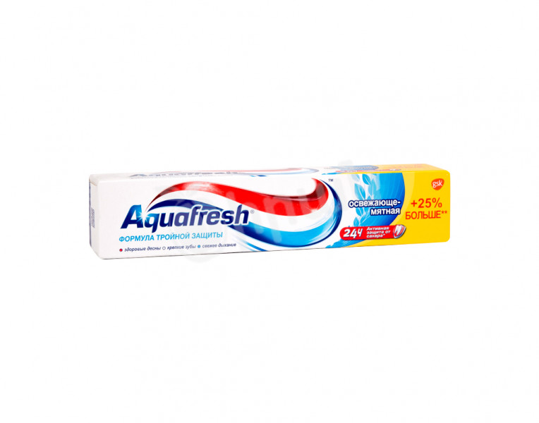Зубная паста освежающе-мятная Aquafresh