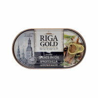 Sprats in Oil Riga Gold