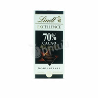 Մուգ շոկոլադե սալիկ 70% Excellence Lindt
