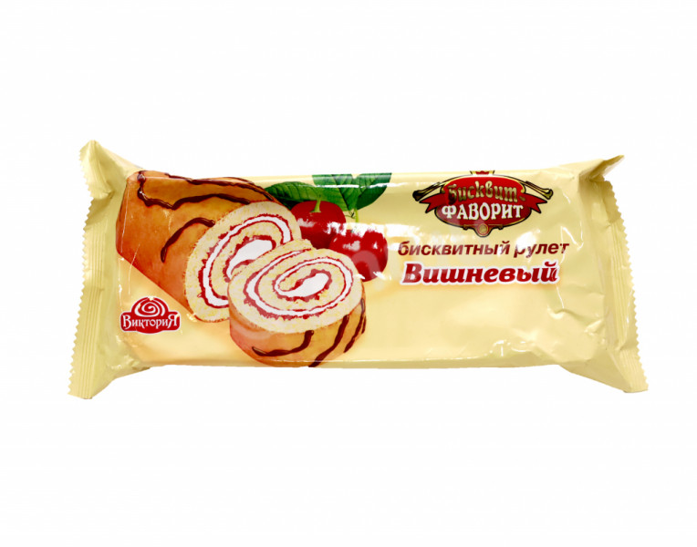 Biscuit roll with сherry Бисквит-Фаворит