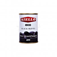 Черные маслины эко Aiello