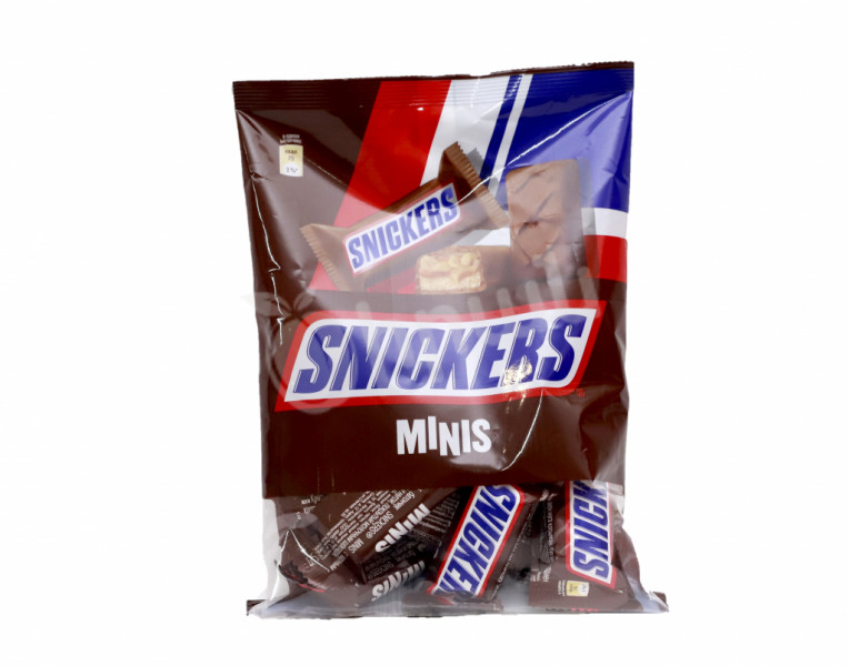 Шоколадный батончик Snickers Minis