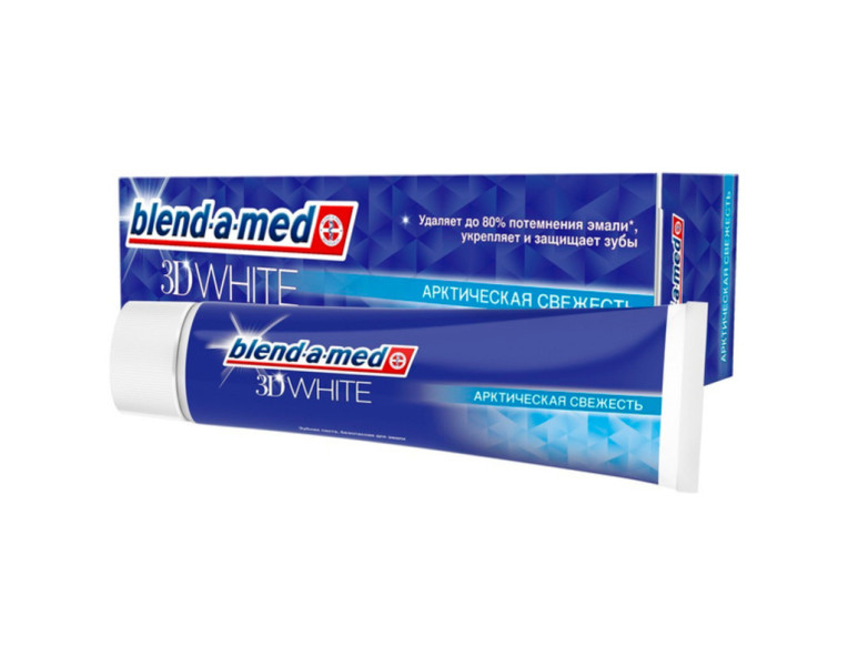 Зубная паста 3D Вайт мятный поцелуй  Blend-a-Med