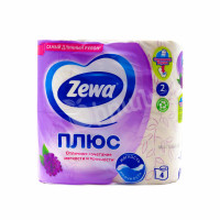 Toilet paper plus lilac Zewa