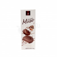 Wafer with chocolate muse Tago