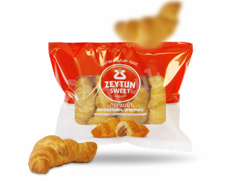Croissants with Chocolate Filling Zeytun Sweet