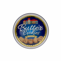 Biscuits modern Butter Cookies Danish