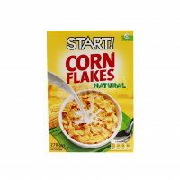 Dry breakfast corn flakes Start
