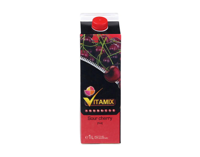Vitaminized sour cherry juice Vitamix