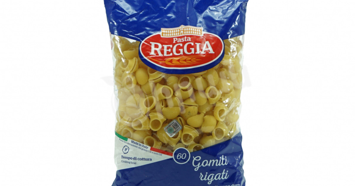 Pasta Gomiti Rigati №60 Reggia | Tsiran Supermarket