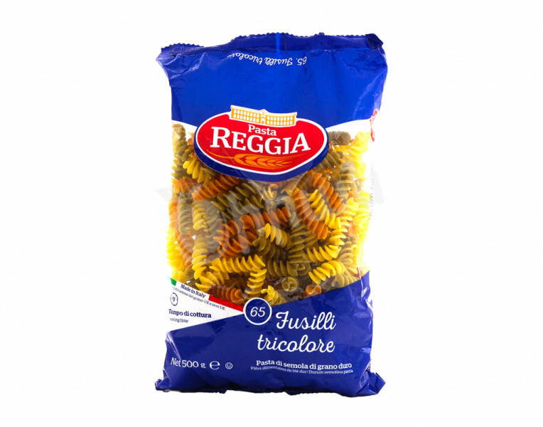 Pasta fusilli tricolore №65 Reggia