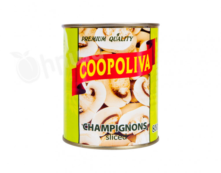 Sliced Champignons Coopoliva