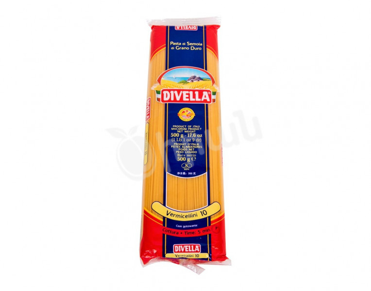 Spaghetti Vermicellini №10 Divella