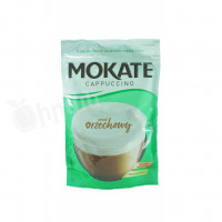 Instant coffee drink hazelnut cappuccino Mokate