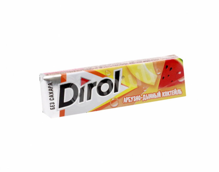 Жевательная резинка арбузно-дынный коктейль Dirol