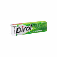 Chewing gum with mint flavor Dirol