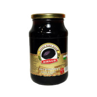 Greek black olives with pit Aiello