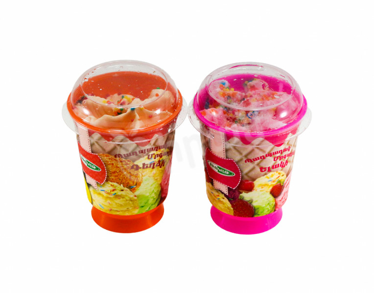 Fruit Ice Cream Peach/ Strawberry Biokat