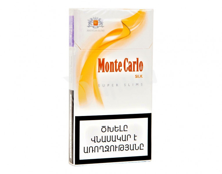 Сигареты силк супер слимс Monte Carlo