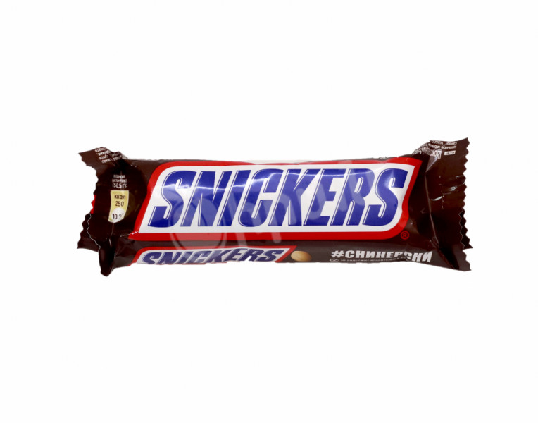 Chocolate bar Snickers