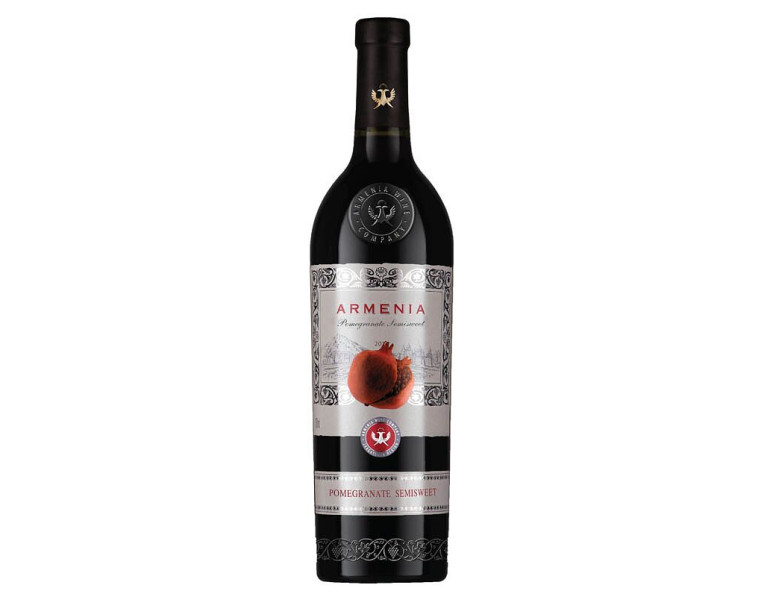 Semi-Sweet Pomegranate Wine Armenia