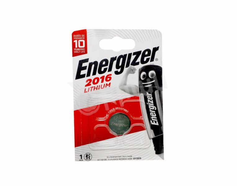 Литиевая батарейка Energizer CR2016