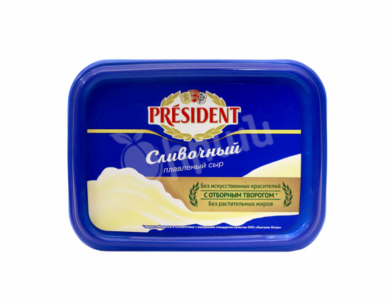 Плавленый сыр сливочный  President