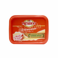 Հալած պանիր խոզապուխտով President