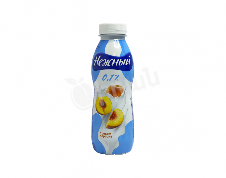 Питьевой йогурт с соком персика Нежный