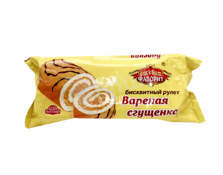 Biscuit roll with boiled condensed milk Бисквит-Фаворит