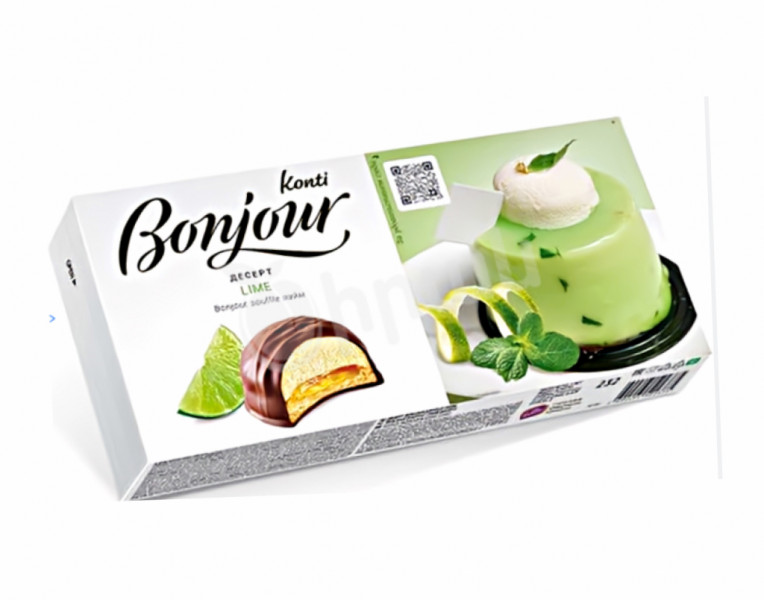 Dessert lime flavored Bonjour Konti