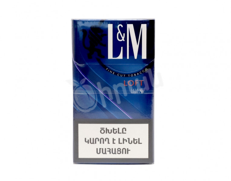 Cigarettes loft less smell L&M