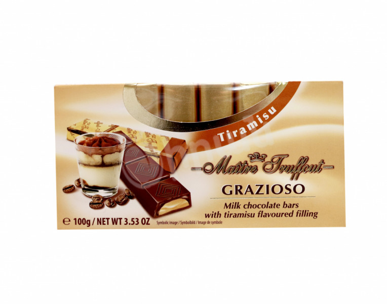 Milk Chocolate Tiramisu Grazioso Maître Truffout