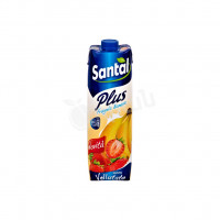 Strawberry-Banana-Milk Juice Santal Plus