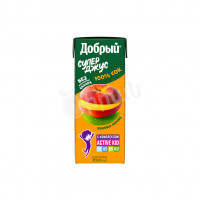Apple-Peach Juice for Children Добрый