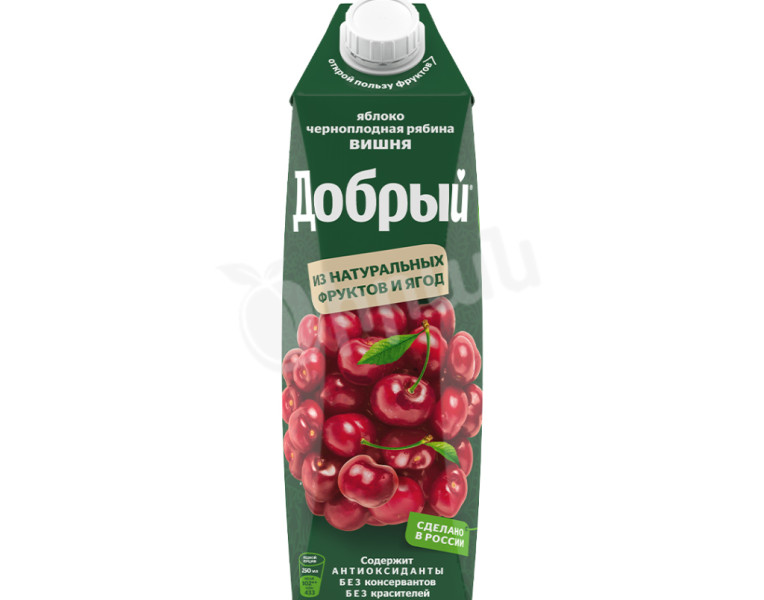 Նեկտար խնձոր-սև արոս-բալ Добрый