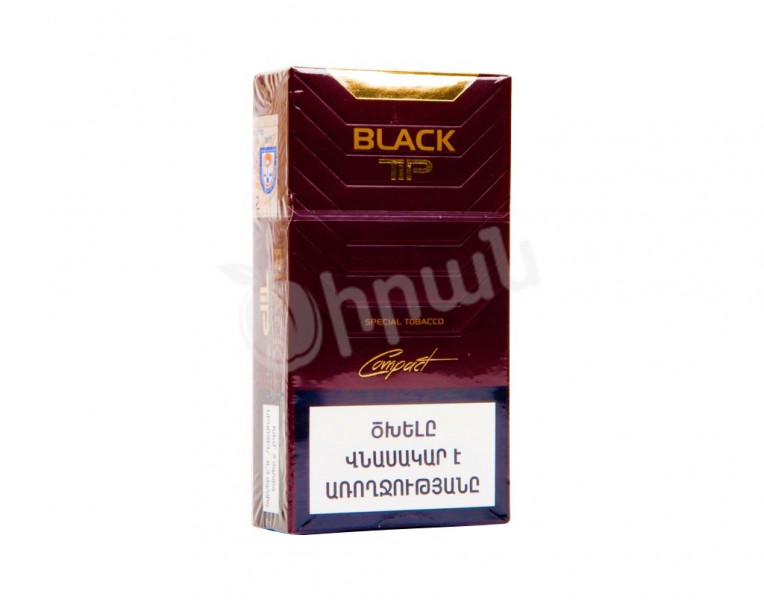 Cigarettes compact brown Black Tip