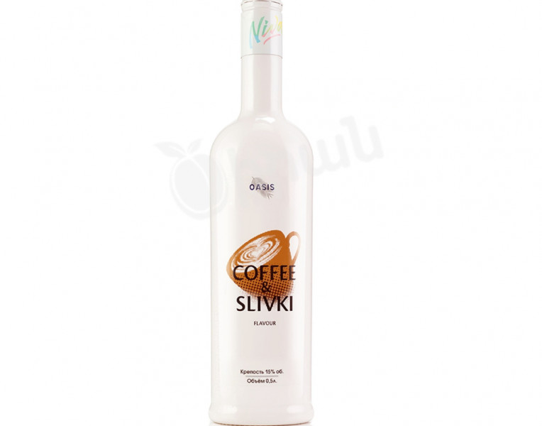 Liqueur Coffe&Slivki Oasis